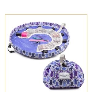 Lay N Go Nail Salon Spa, open up nail/cosmetic bag